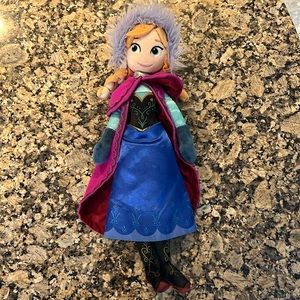 Disney 20” Anna frozen stuffed animal plush Disney store